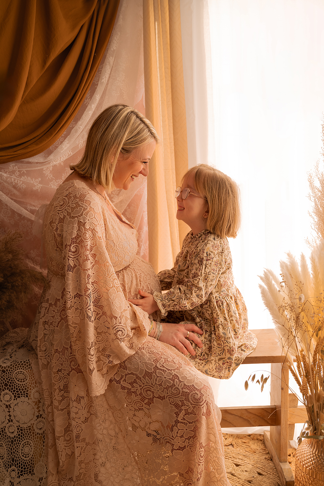 Séance photo famille bohème