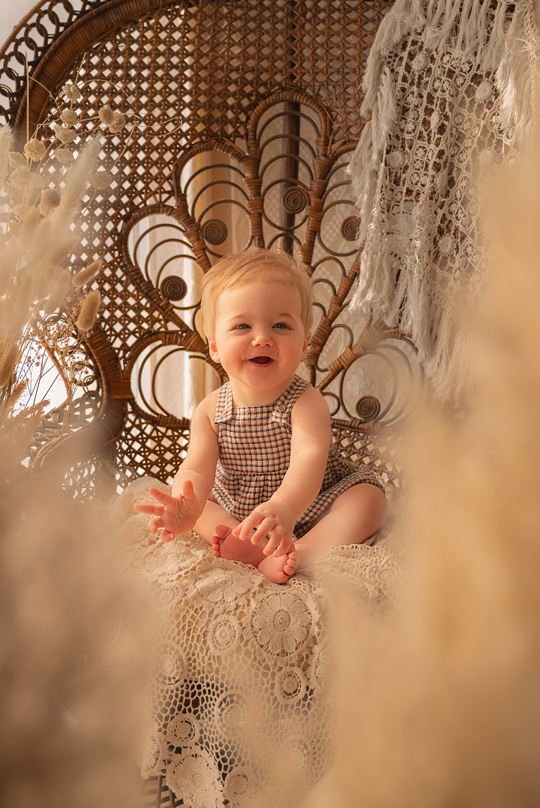 Séance photo famille bohème