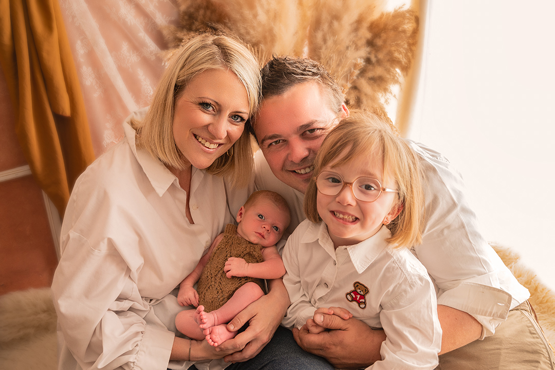 Je veux des photos de famille à la naissance de mon enfant 